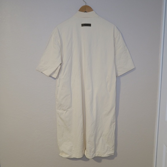 Essentials Fear Of God T-Shirt Dress High Neck Short Sleeve Lounge Small - Picture 6 of 12